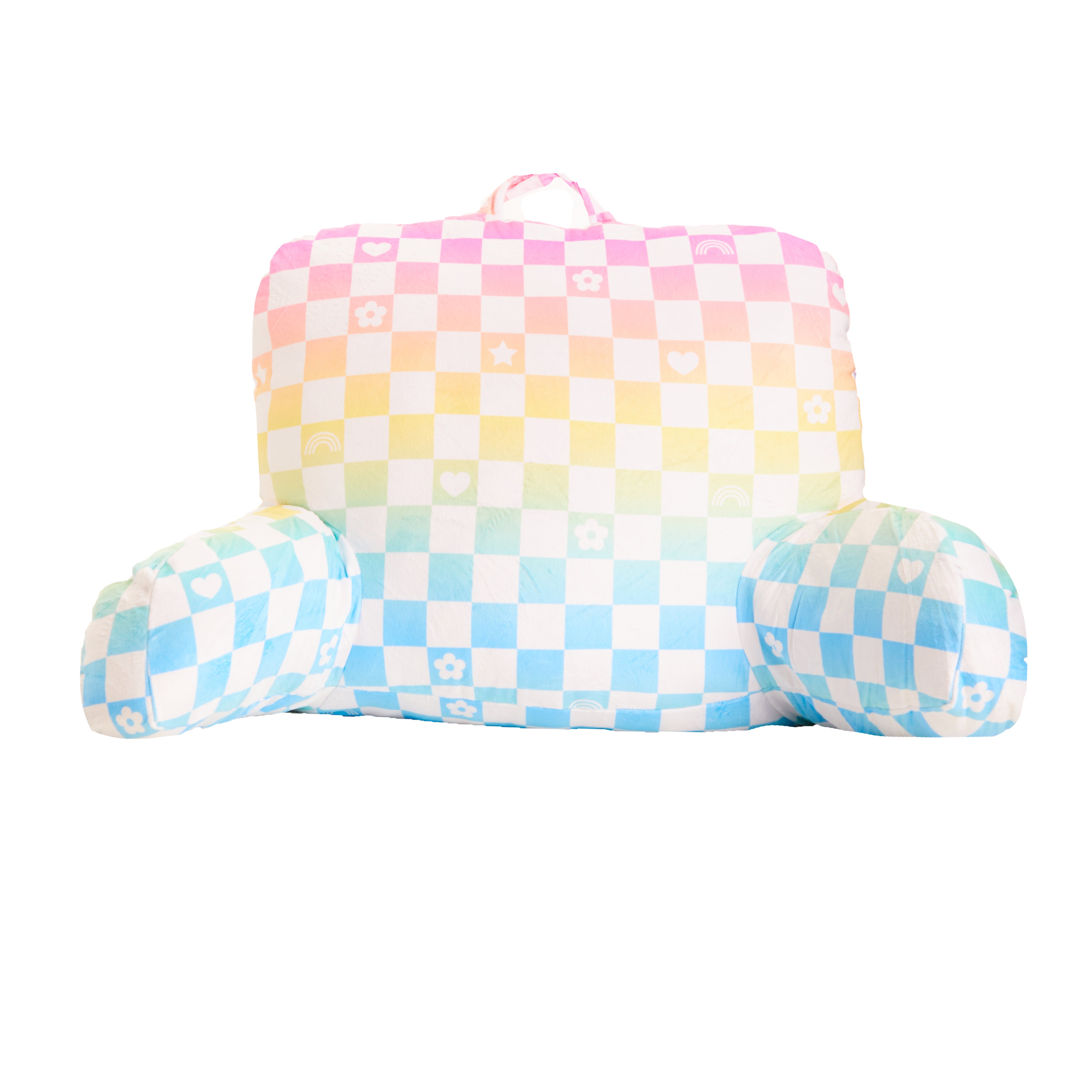 Ombre Checker Board Lounge Pillow - Denny's