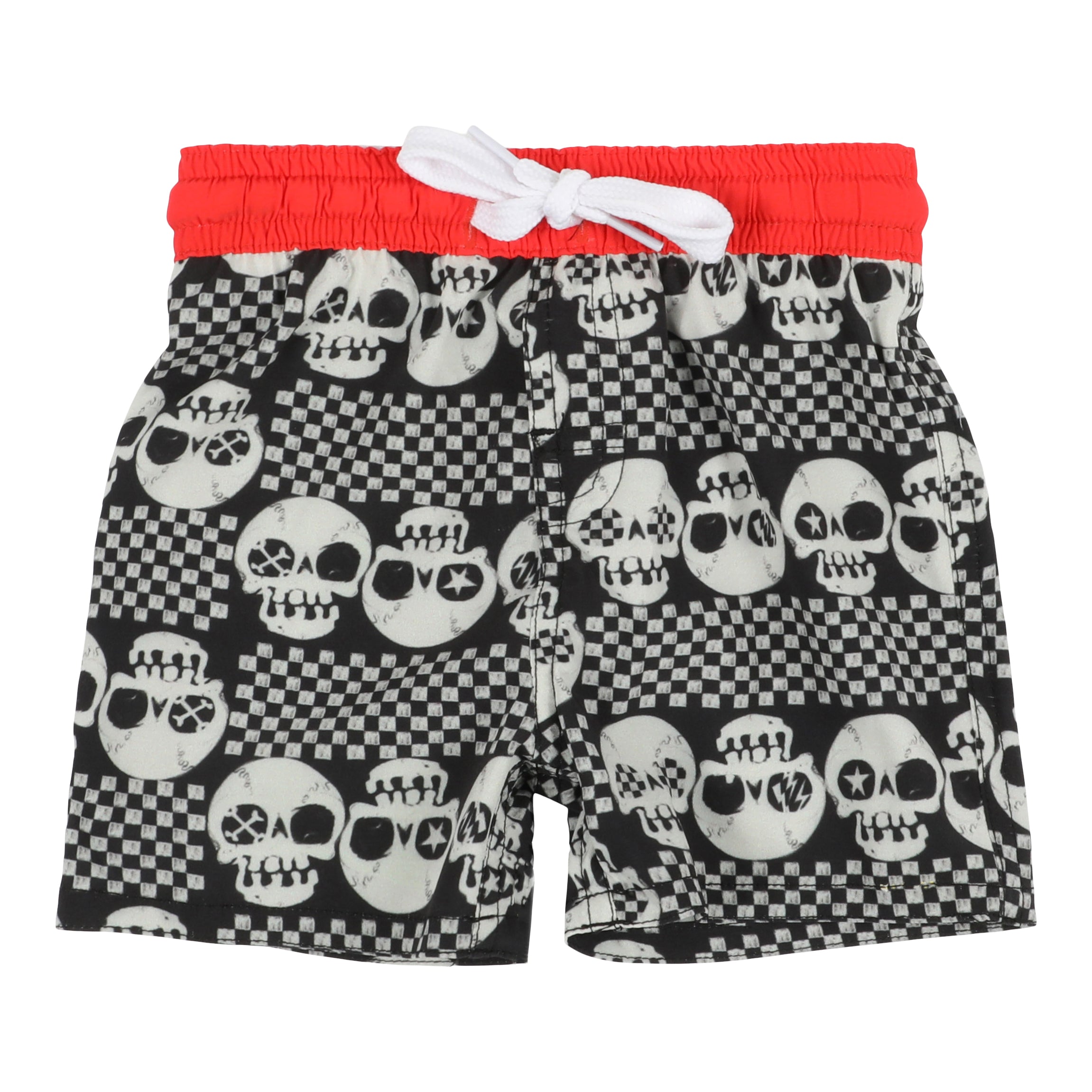 Check Skull Swim Trunk - Denny's