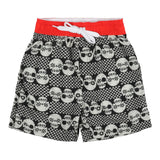 Check Skull Swim Trunk - Denny's
