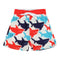 Patriotic Shark Swim Trunk - Denny's