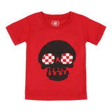 Check Skull Tee - Denny's