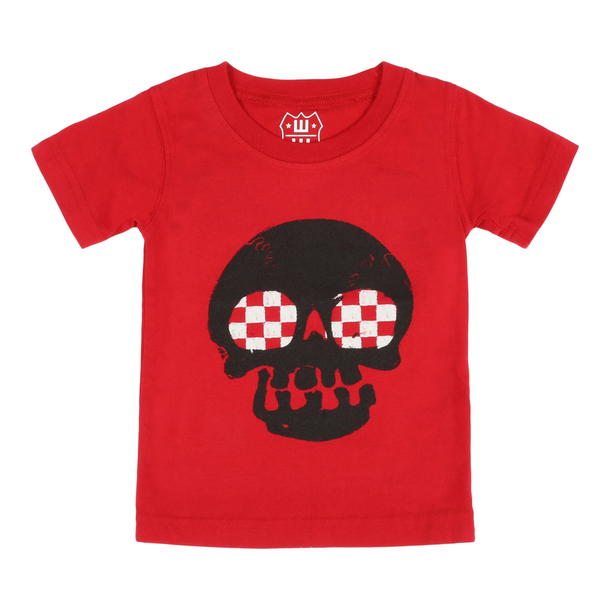 Check Skull Tee - Denny's