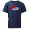 Patriotic Shark Tee - Denny's