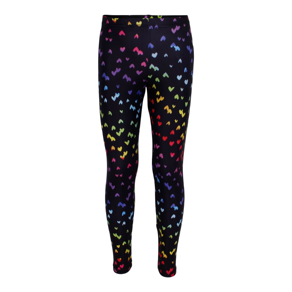 Legging with Mini Rainbow Hearts - Denny's