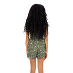 Floral Cut Out Romper - Denny's