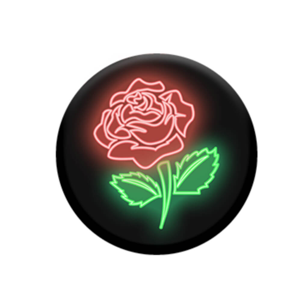 Neon Rose Popsocket - Denny's