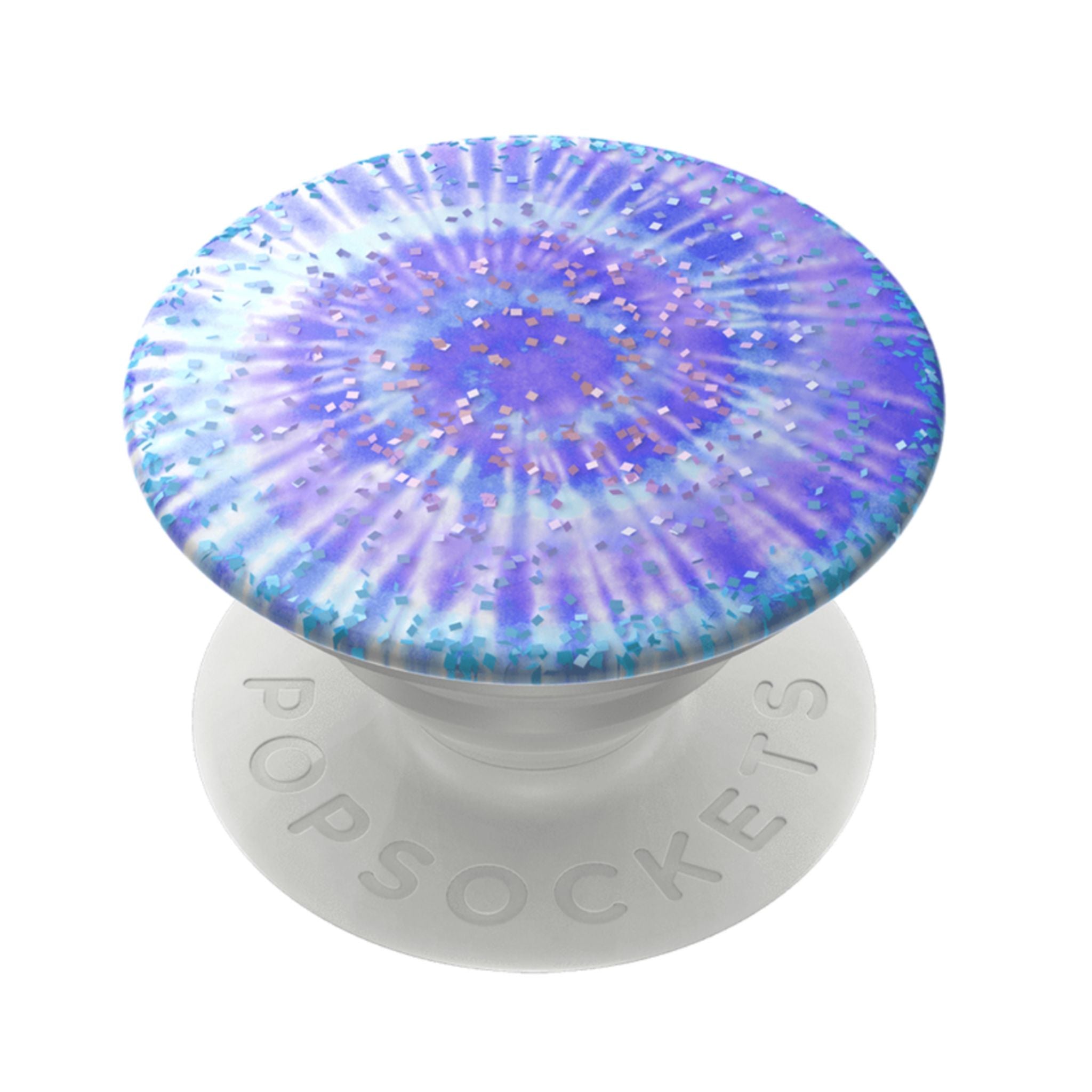 Glitter Twisted T/D Pop Grip - Denny's