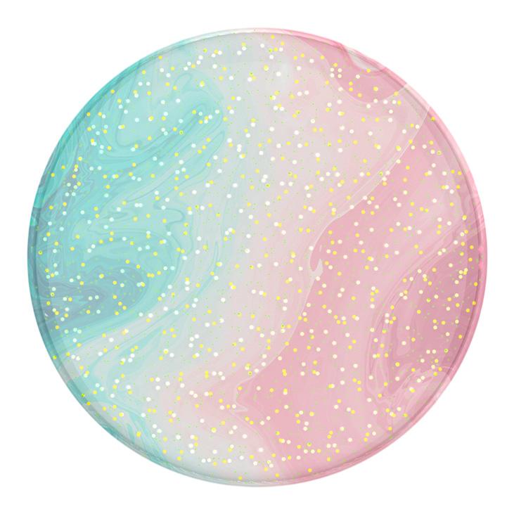 Glitter Peach Shores Pop Socket - Denny's