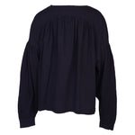 Waves Shirred Back Crew - Denny's