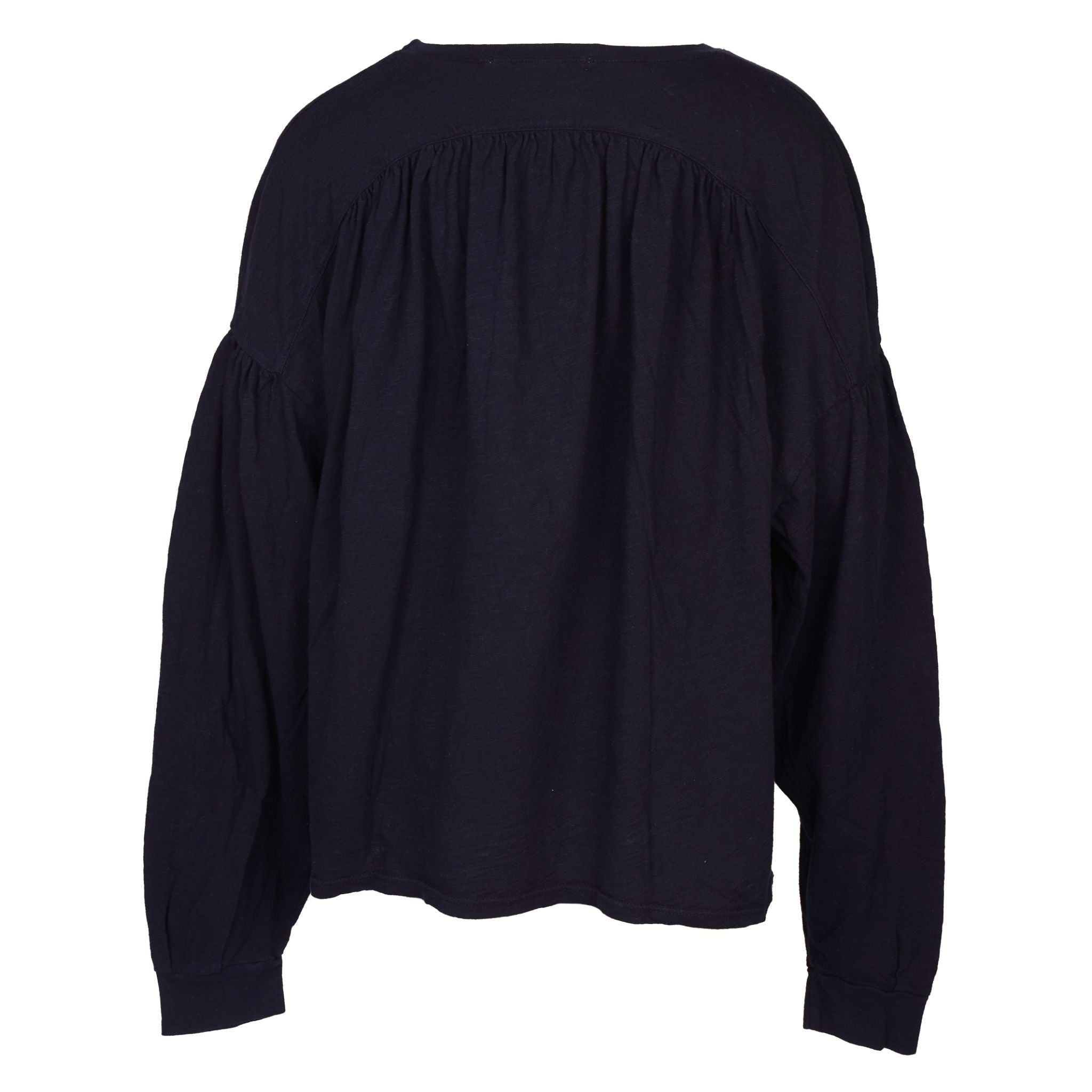 Waves Shirred Back Crew - Denny's