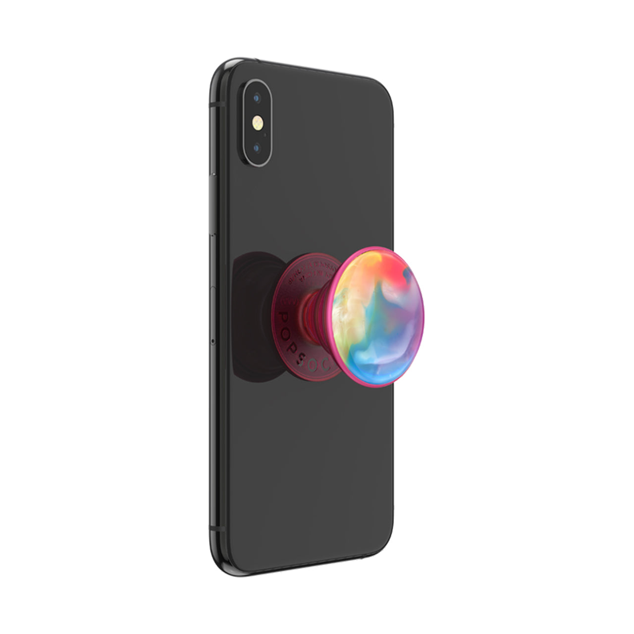 Swirl Rainbow Pop Grip - Denny's