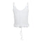 Drawstring Ribbed Cami - Denny's