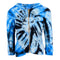 Blue Tie Dye Zip Hoodie - Denny's