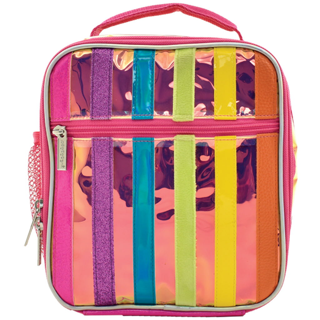 Iridescent Striped Lunch Bag - Denny's