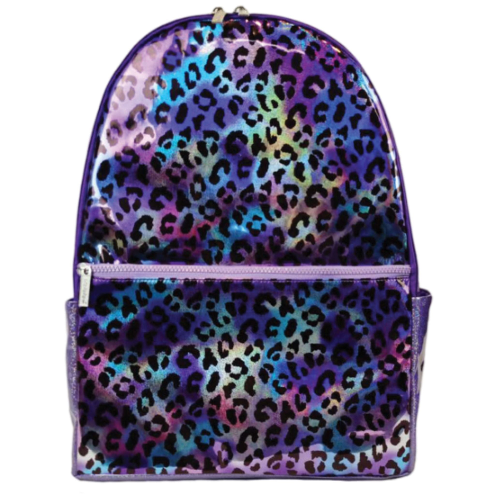 Leopard Iridescent Backpack