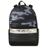 Black Camo Puffer Backpack - Denny's