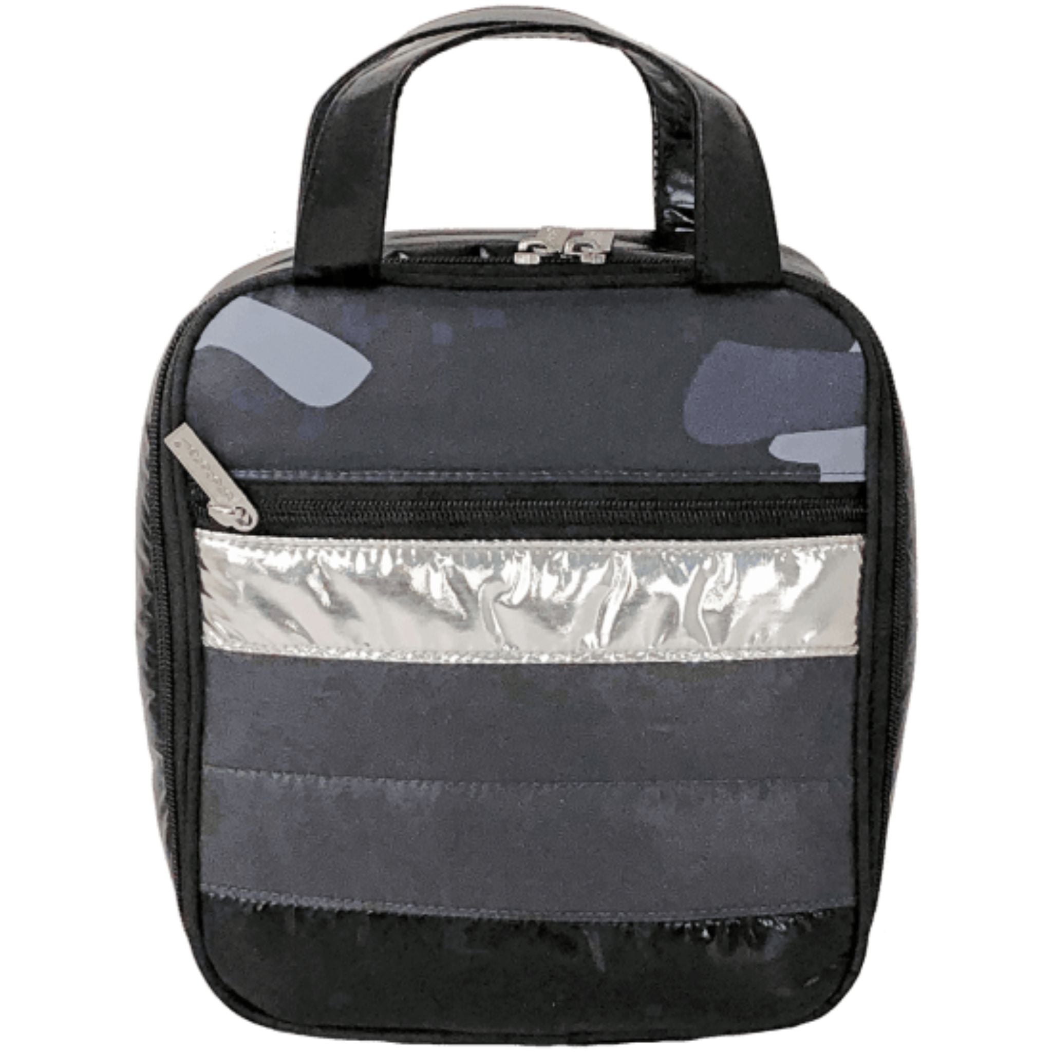 Black Camo Puffer Lunch Bag - Denny's