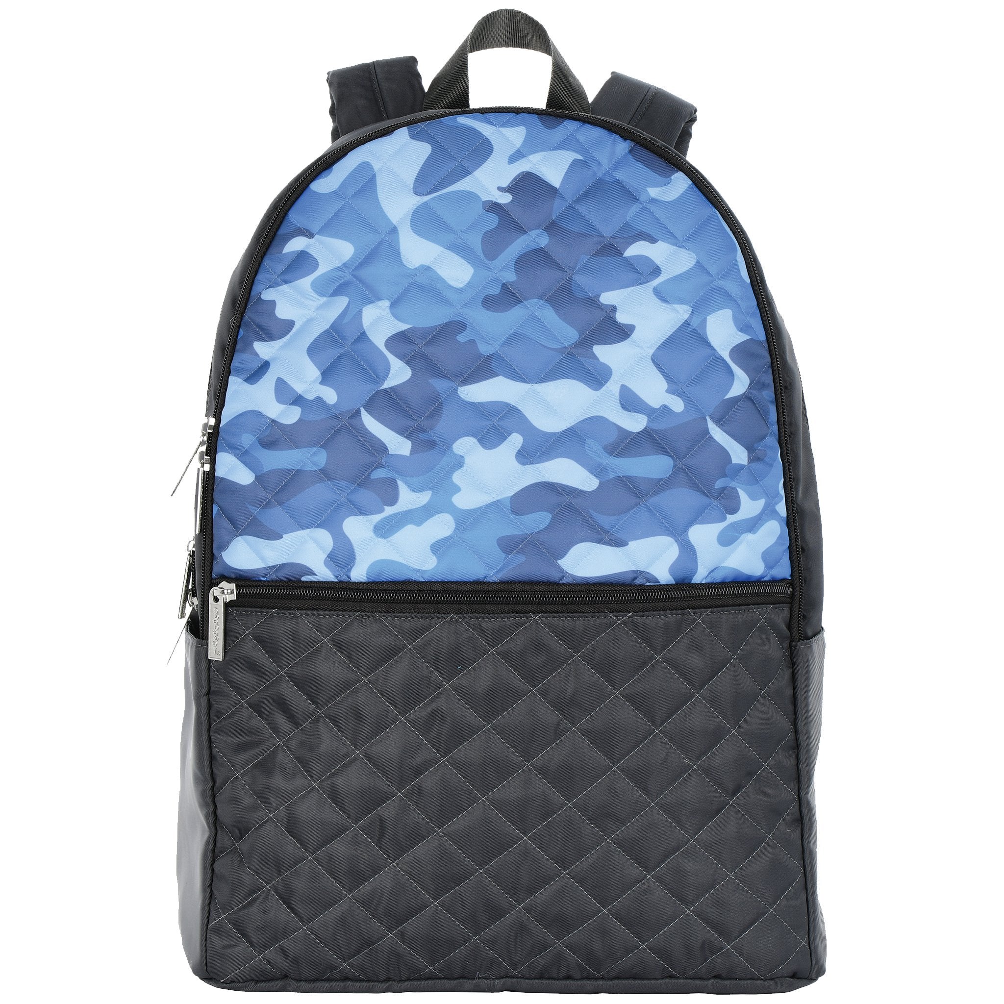 Blue Camo Quilted Backpack - Denny's