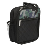 Green Camo Quilted Lunch Tote - Denny's