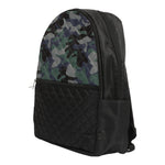 Green Camo Quilted Backpack - Denny's