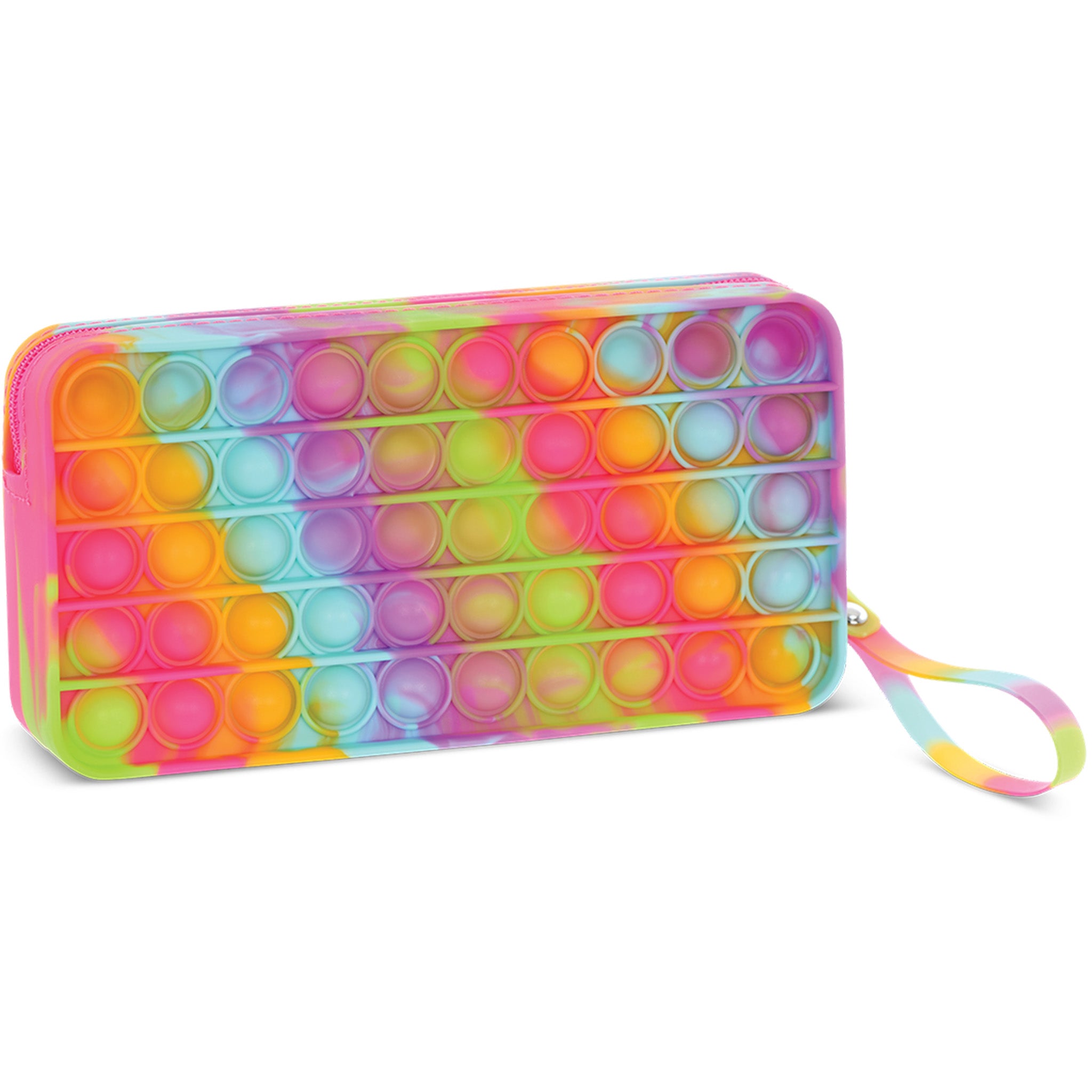 Rainbow Tie Dye Popper Pencil Case - Denny's