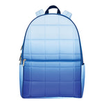 Blue Ombre Quilted Backpack - Denny's