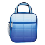 Blue Ombre Quilted Lunch Tote - Denny's