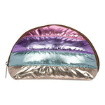 Icy Color Block Oval Cosmetic Bag - Denny's
