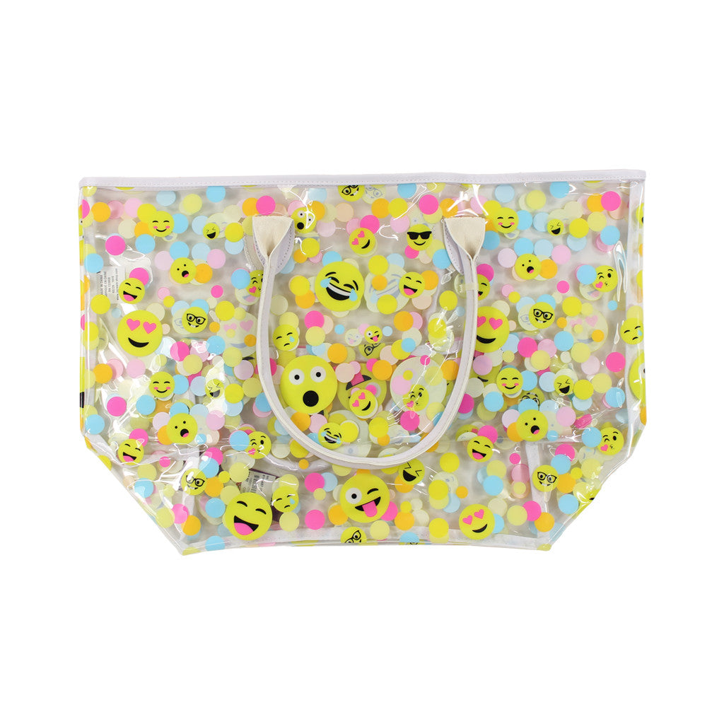 Clear Tote Confetti Emoji - Denny's