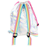 Silver Hologram Drawstring - Denny's