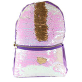 Iridescent Backpack with Reversible Sequins - Denny's