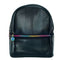 Metallic Backpack with Rainbow Zipper - Denny's