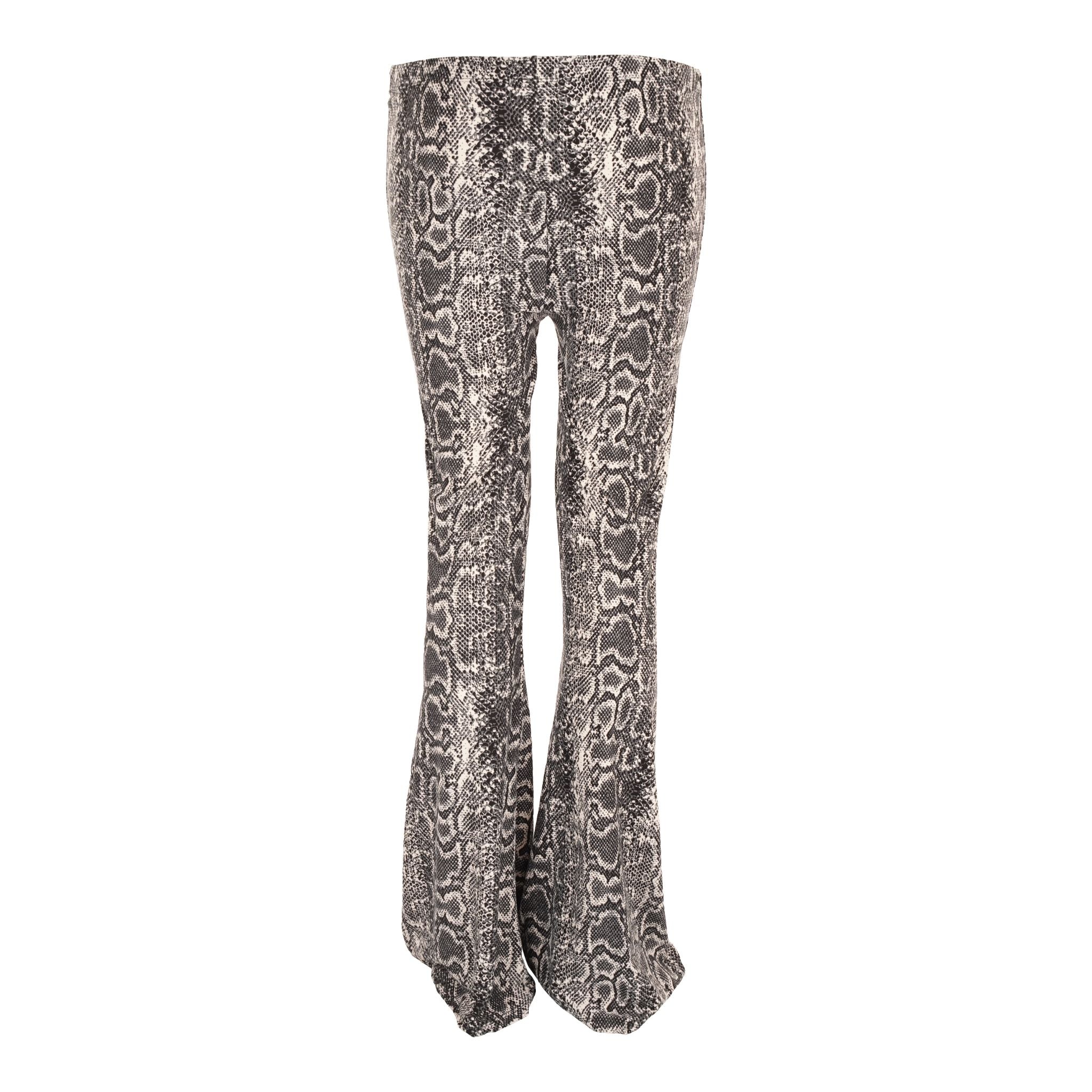 Python Print Flare Pant - Denny's