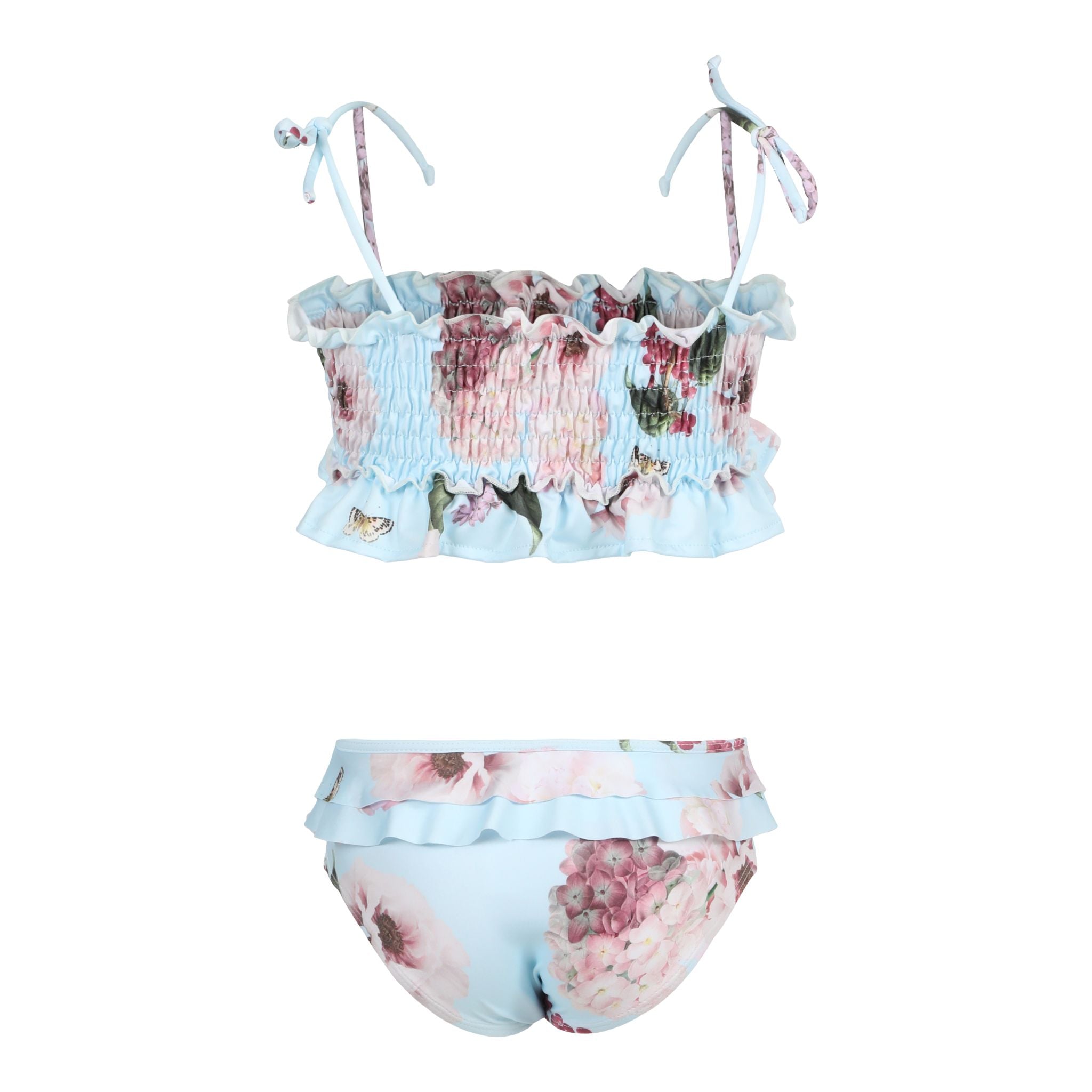 Floral 2pc Smock Top Bikini - Denny's