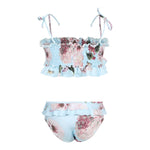 Floral 2pc Smock Top Bikini - Denny's