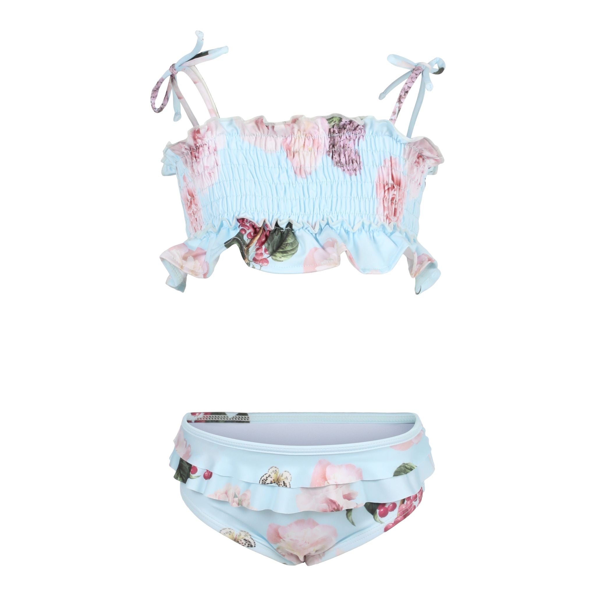 Floral 2pc Smock Top Bikini - Denny's