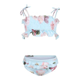 Floral 2pc Smock Top Bikini - Denny's