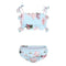Floral 2pc Smock Top Bikini - Denny's