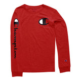 Heritage Script Sleeve Long Sleeve Tee - Denny's