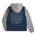 Hooded Denim Trucker Jacket - Denny's