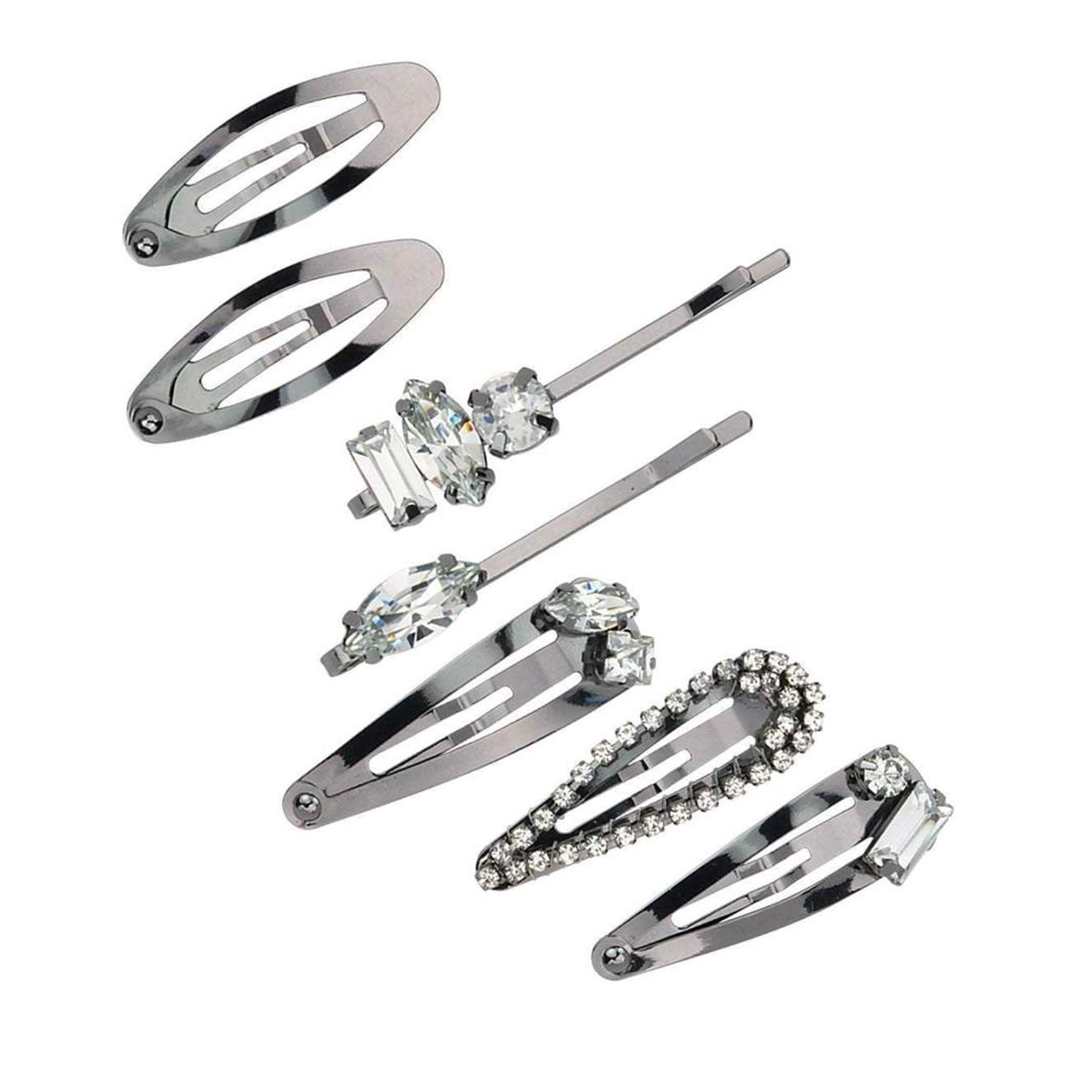 Stackable 7pc Set Hair Clips - Denny's
