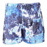 Blue Tie Dye Lounge Shorts - Denny's