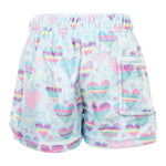 Striped XS Hearts Short - Denny's