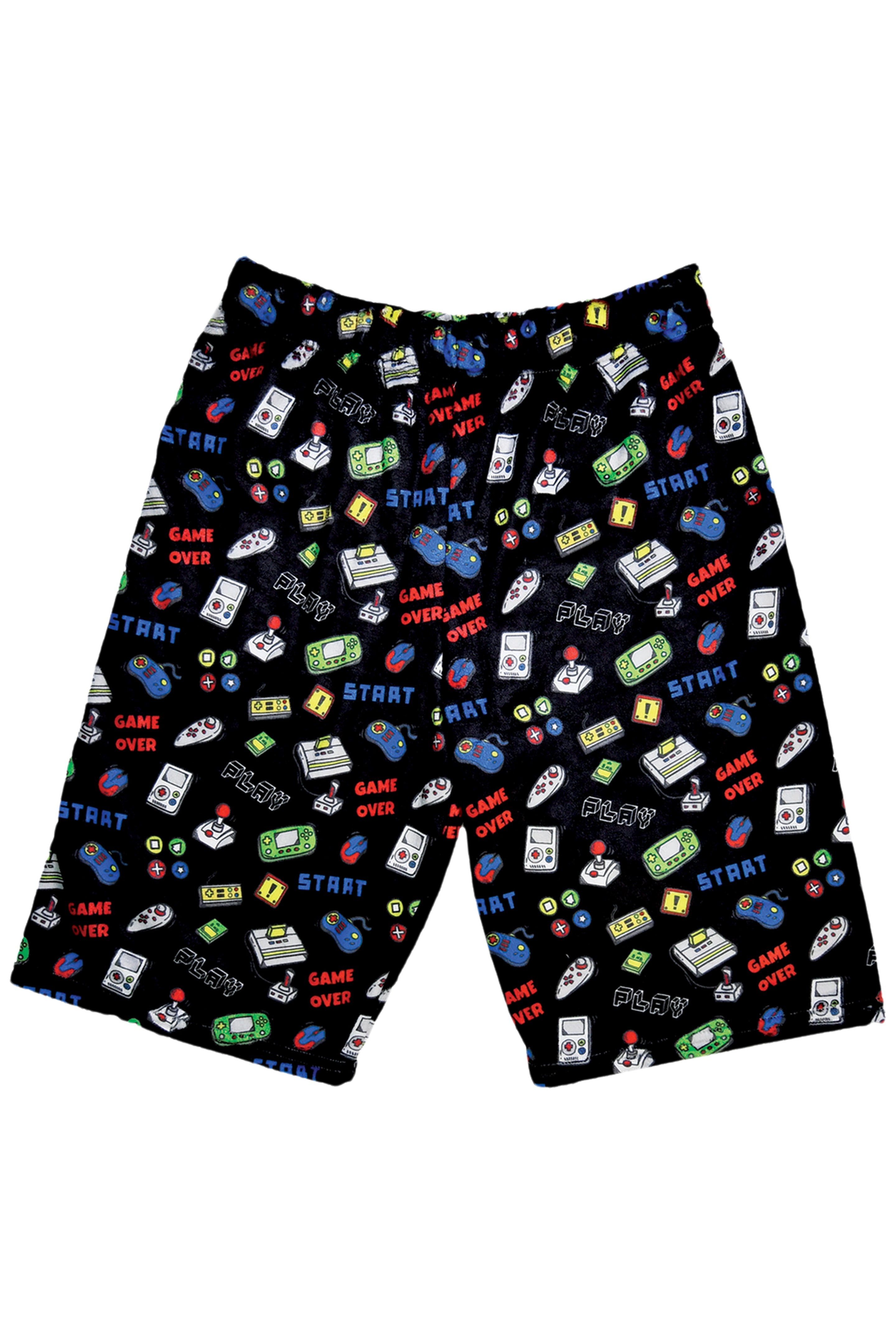 Level Up Plush Shorts - Denny's