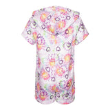 Heart Tie Dye Plush Romper - Denny's