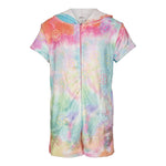 Cotton Candy Plush Romper - Denny's
