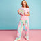 Swirl Tie Dye Plush Pant - Denny's