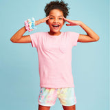 Swirl Tie Dye Plush Short - Denny's