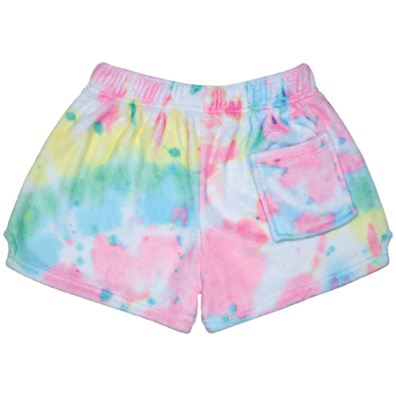 Swirl Tie Dye Plush Short - Denny's