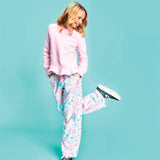 Silver Star Tie Dye Plush Pant - Denny's